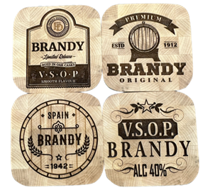 Drinking Coasters – Brandy