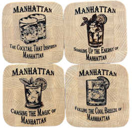 Drinking Coasters – Manhatton