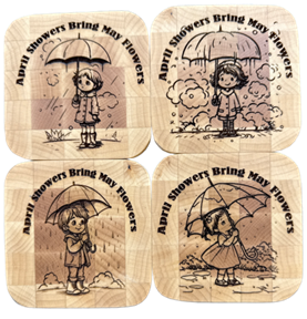 Seasonal Coasters - Spring